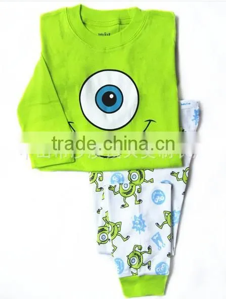 boys cute baby pajamas suits children's cotton sleeping wear
