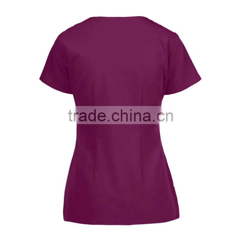 Hospital Doctor Nurse Tops Woman&Man Short-sleeve Medical Clothing Surgical Isolation Medical Uniform Scrub Tops