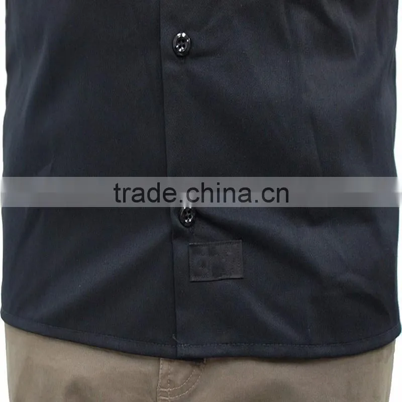 OEM China Factory Dark Color Work Wear Clothes Short Sleeve Durable Work Uniforms for men