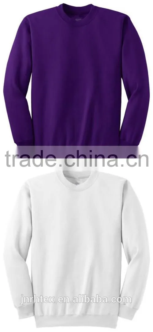 MEN'S COTTON/POLY MID-WEIGHT, CREWNECK, SWEATSHIRT
