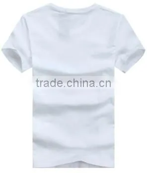 Top Quality Start Design Wholesale White 100% Cotton T Shirts For Men