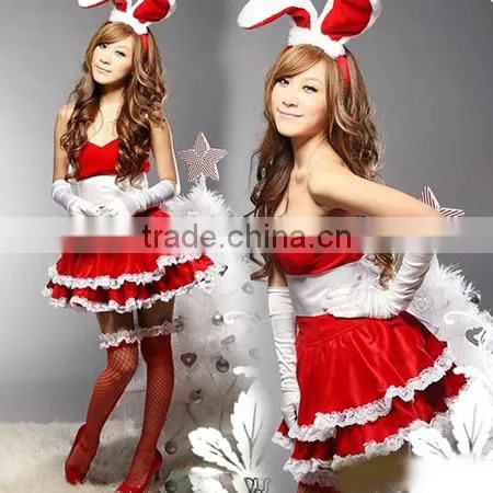 2015 wholesale sexy adult bunny costume