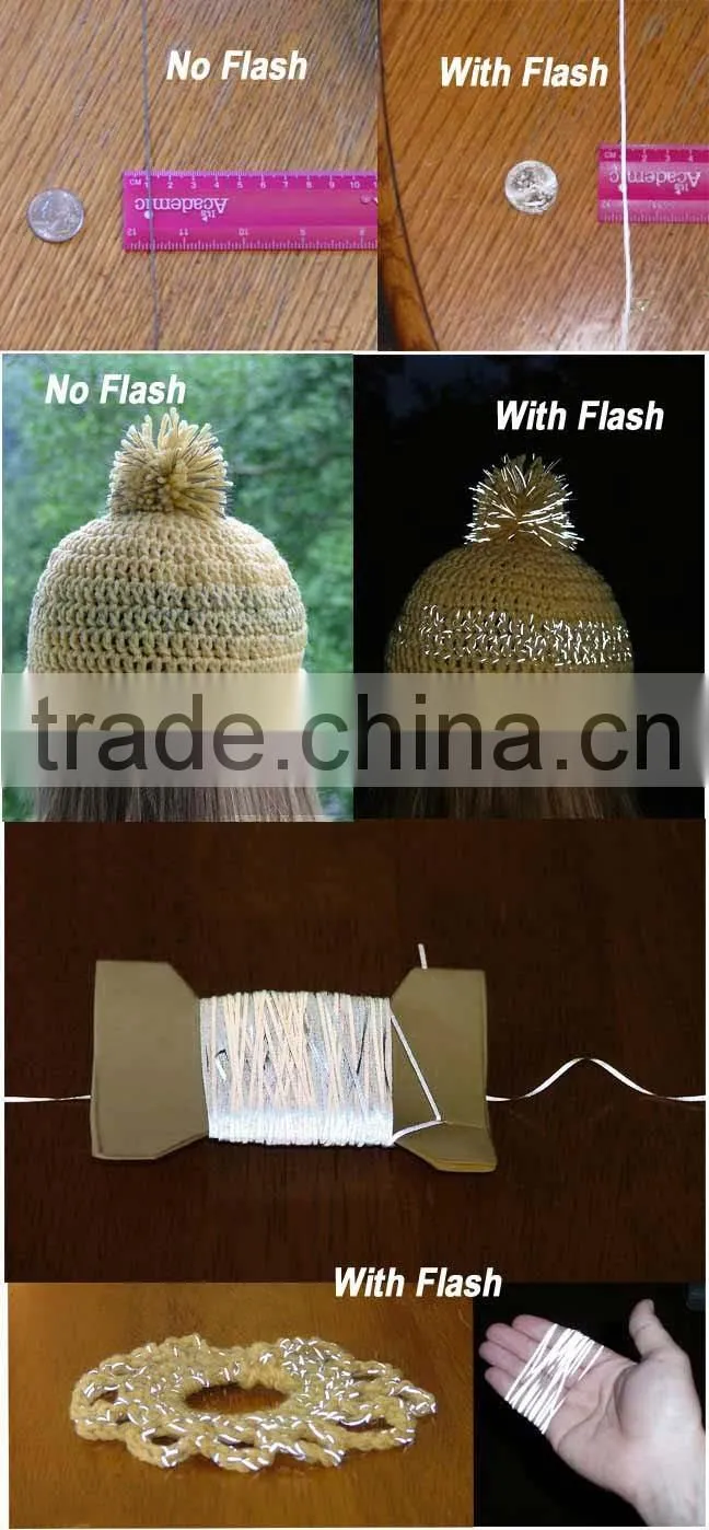 2016 newest reflective thread for sewing