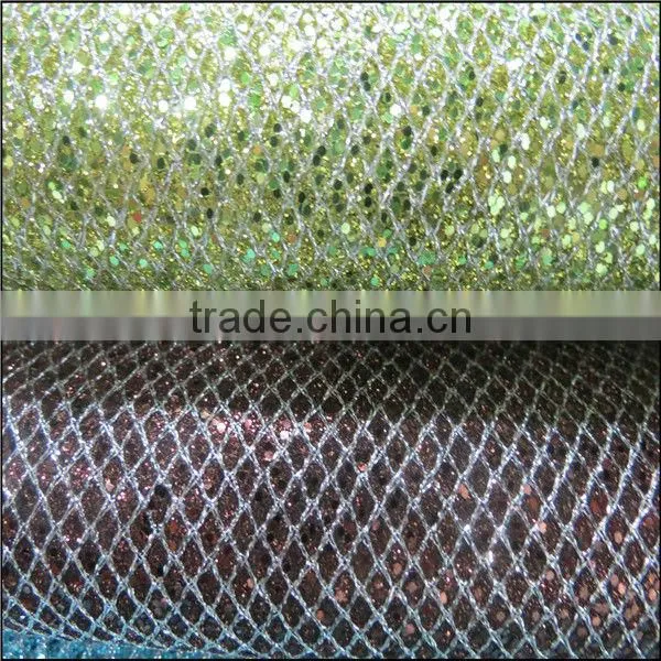Made in China 2013Good style glitter artificial leather