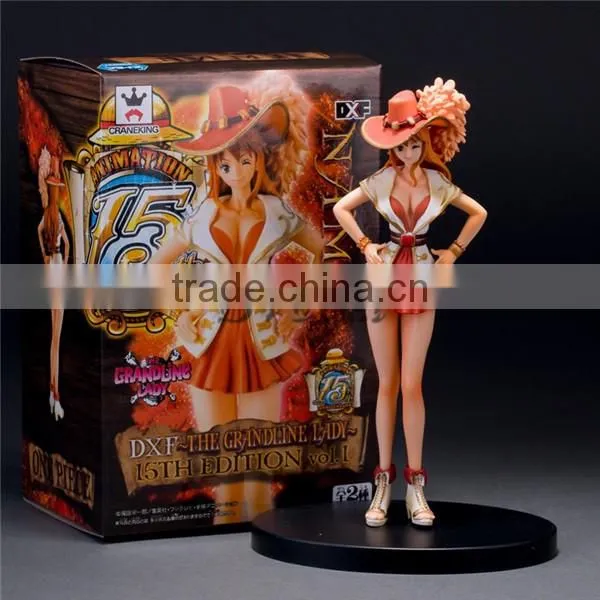 Wholesale price Anime figure One Piece action figure 15th Anniversary Edition Robin with gift box