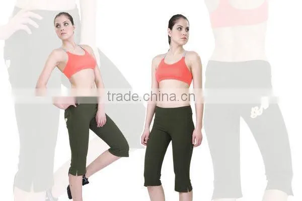 Adult 3/4 capri jazz pants
