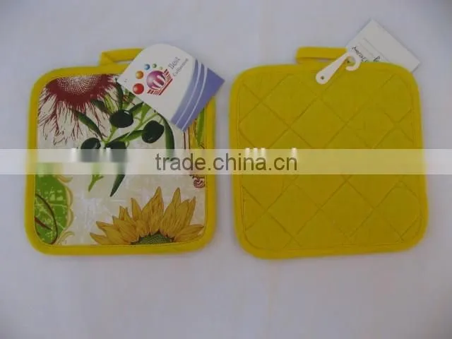 widely used hot sales cotton printing pot holder