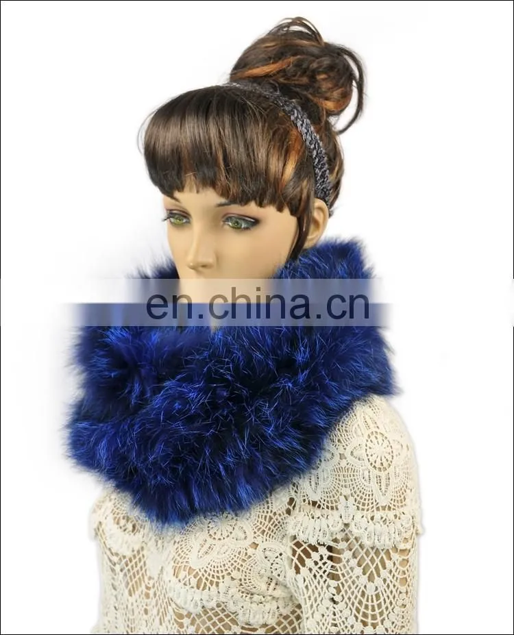 Factory Sale 2015 Fashion Multifunction Real Mink Fur Amazing Scarf