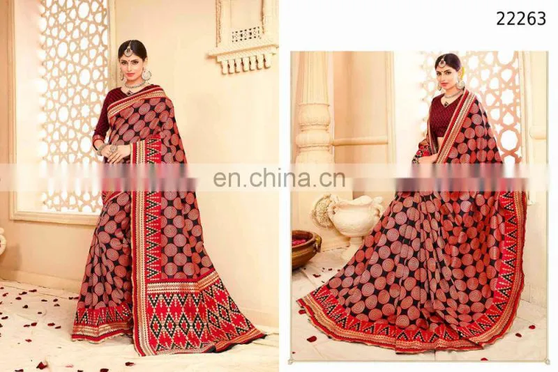 Partywear Silk Saree