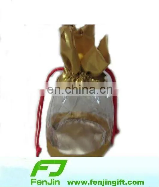 Promotional pvc drawstring bag