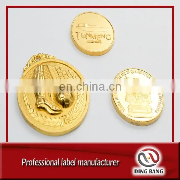 DB high quality plastic gold coin for sale