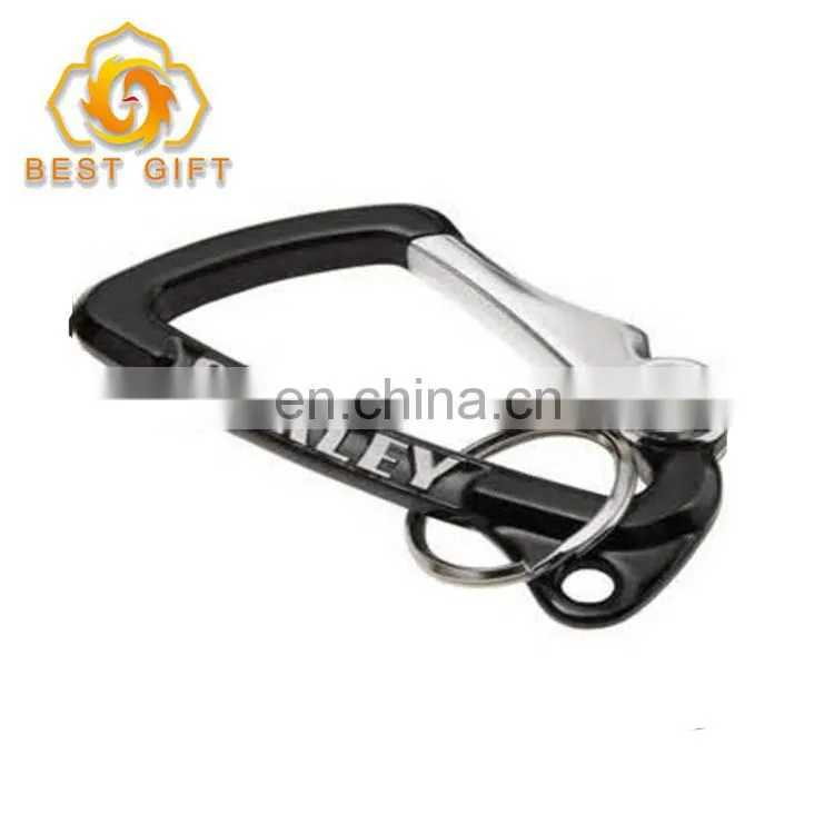 Custom High Quality Ribbon Clip Carabiner For Outsports