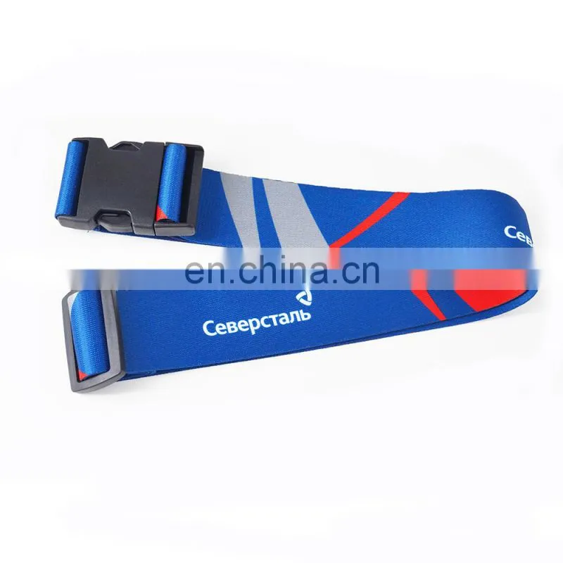 China supplier shoulder adjustable polyester luggage bag travel belt
