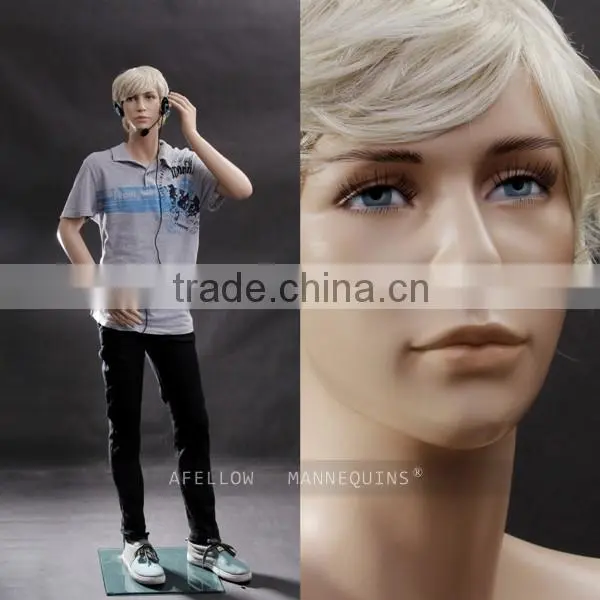 Teenager Fiberglass Boys Mannequin Realist Dummy Manikin SK08