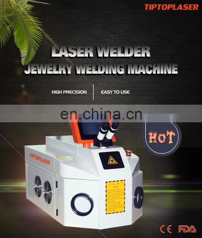 Factory supply desktop mini jewelry laser welding machine for gold sale