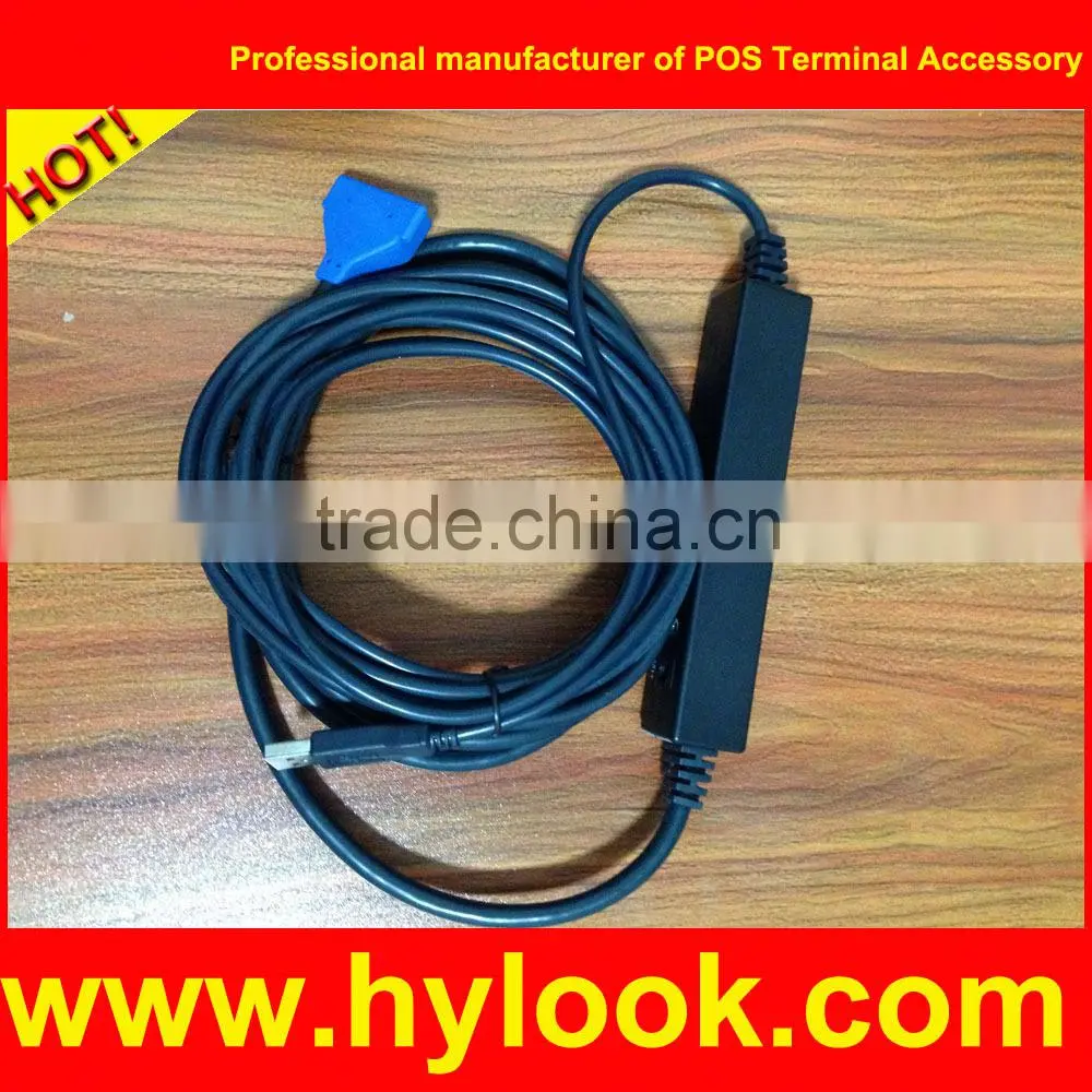 VeriFone 23741-02-R MX8XX Ethernet USB Device Blue Cable