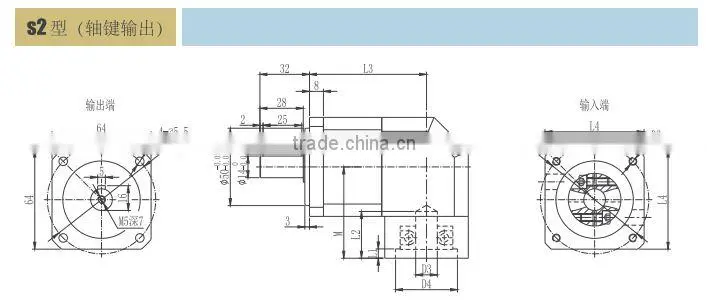 High RPM Speed Planetary Reducer Gearbox