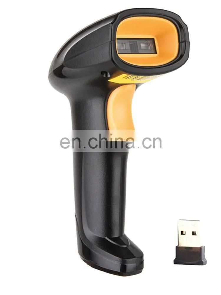 Wireless 2D COMS Barcode Scanner with stand BT Handheld POS Machine