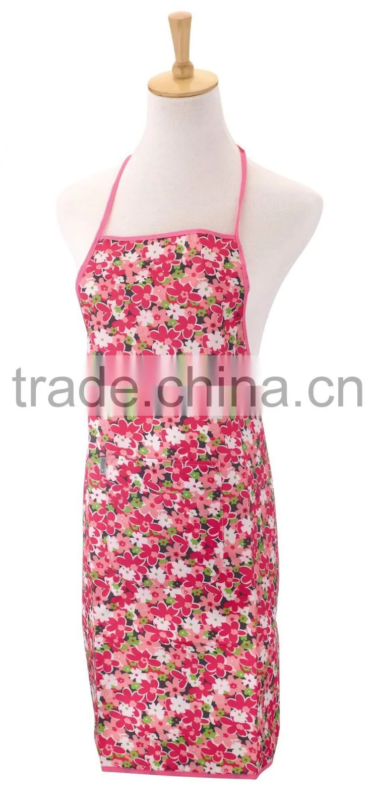 2016 Hot Selling manufacturer custom cotton apron kitchen apron