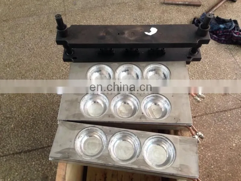 PCL420 Auto PVC PETG BOPS Drink Cup Lid Thermo Forming Machine, food packaging Plastic tray plate making equipment