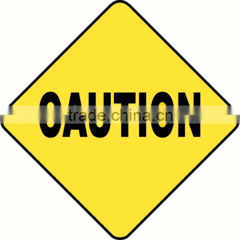 Cute unique warning sticker/Cartoon unique warning sticker