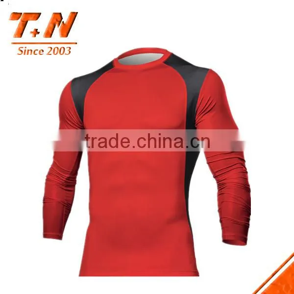 Wholesale Custom Sublimated Tattoo Fittness Rash Guard