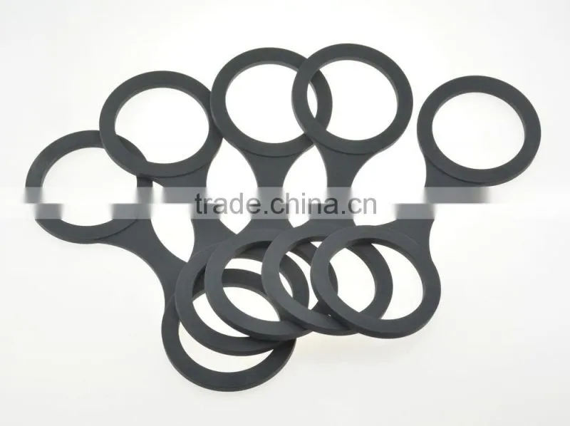 2016 Food grade silicone black and sex toy handcuff for women and man