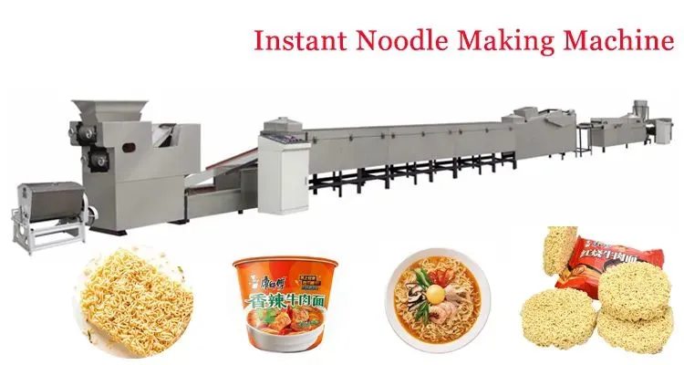 11000pcs/8h Steam Instant Noodles Line Instant Noodle Production Line