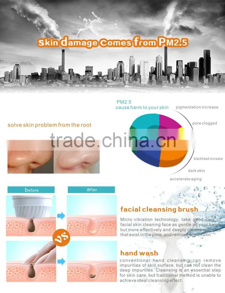 facial cleansing brush manufacturers G-236B