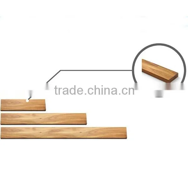 Amazon supplier Walnut Wood Magnetic Knife Holder 14''/16''/18'' Magnetic Knife Strip/rack factory price