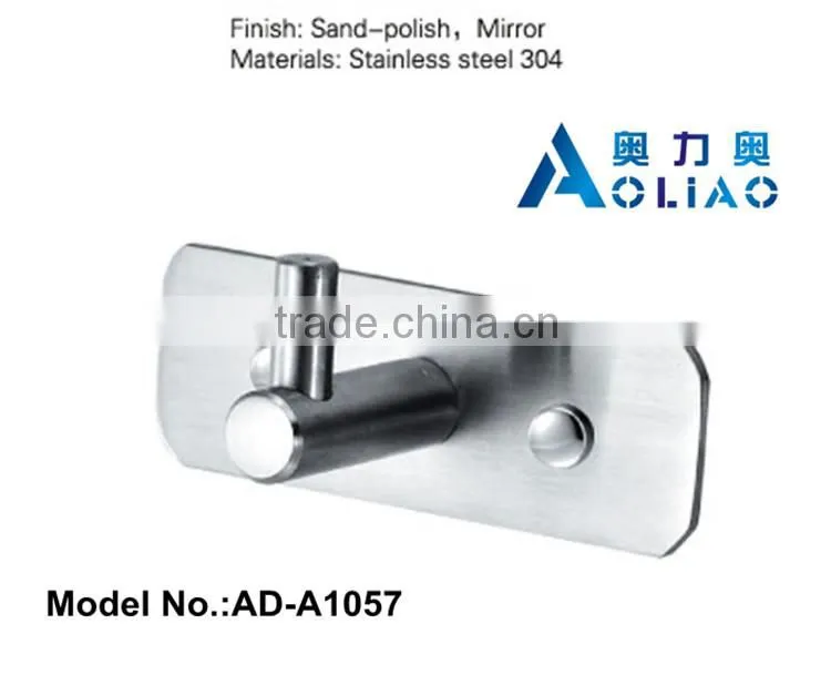 High quality Bathroom hardware stainless steel bathroom towel hook
