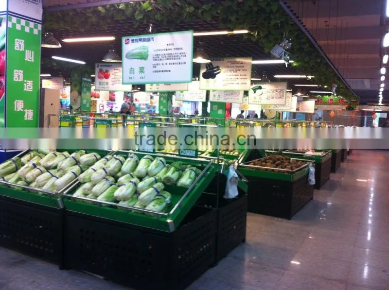 APEX supermarket vegetable and fruit display shelves/fruit vegetable shelf/fruit vegetable display rack