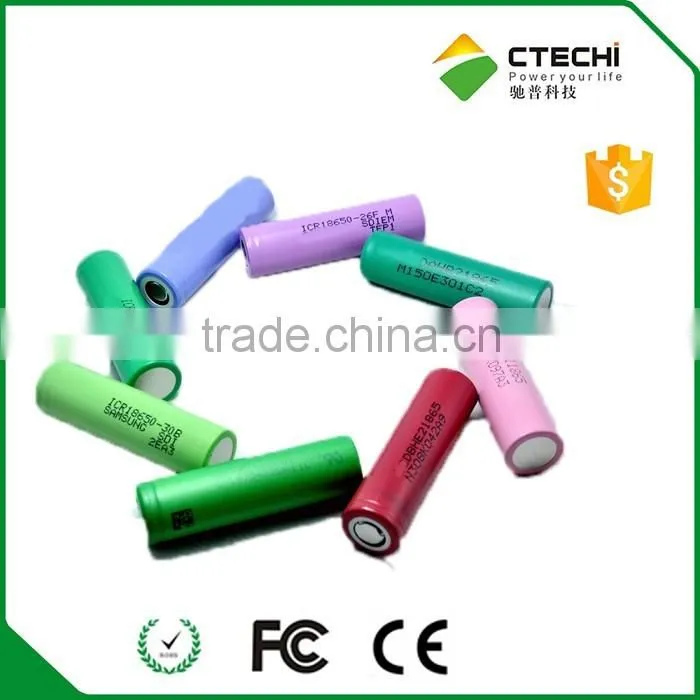 E-vehicle lithium battery NCR18650PF 2900mAh 3.6V rechargeable power type battery, 10A high drain battery