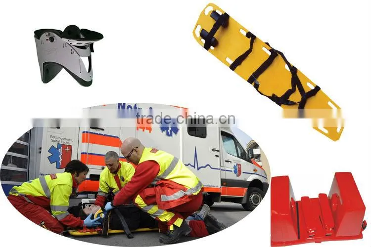 Medical emergency transport HDPE spine board