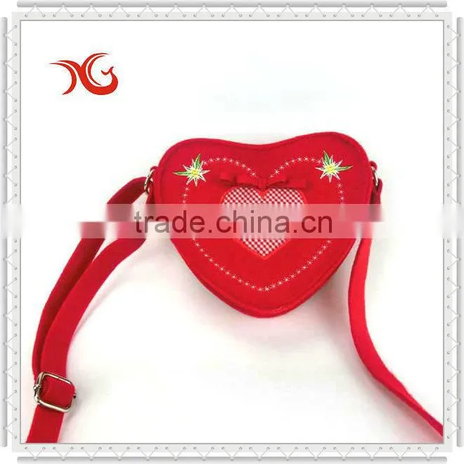 Hot sale felt fabric shoulder bag