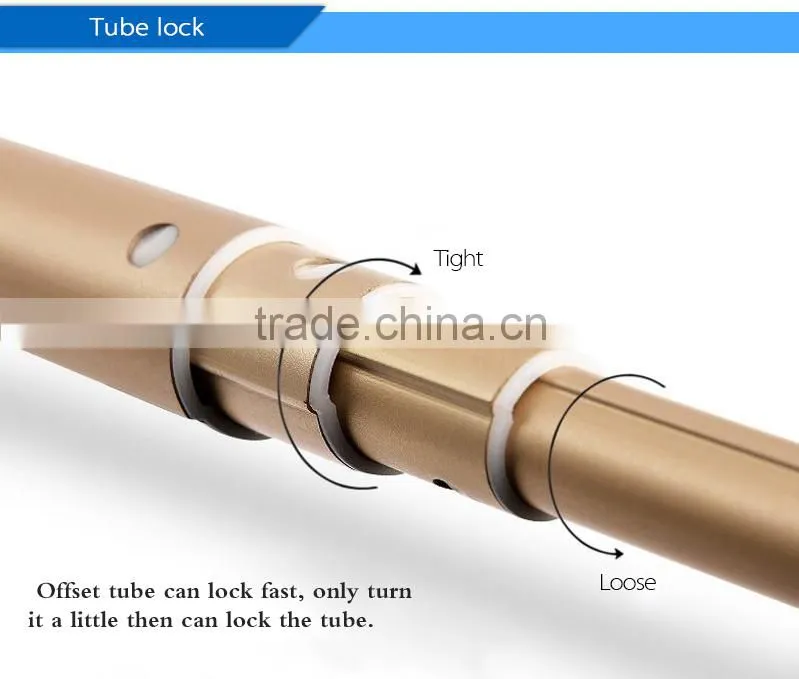 Top selling gadgets retractable wired handle monopod