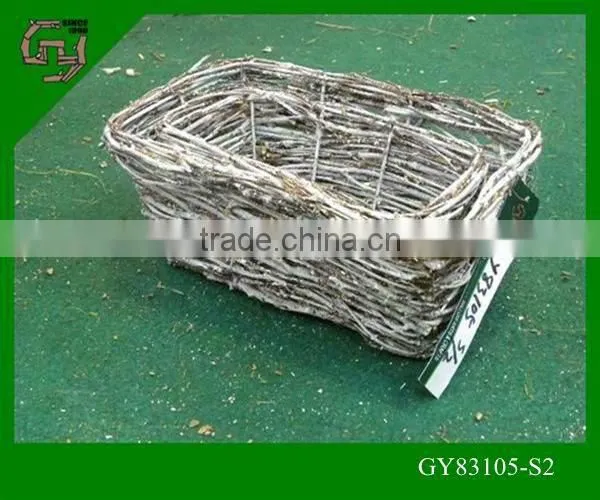 natural wicker crafts home decorative baskets