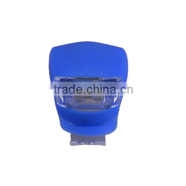 Multipurpose 2 LED Colourful Bicycle Silicon Light