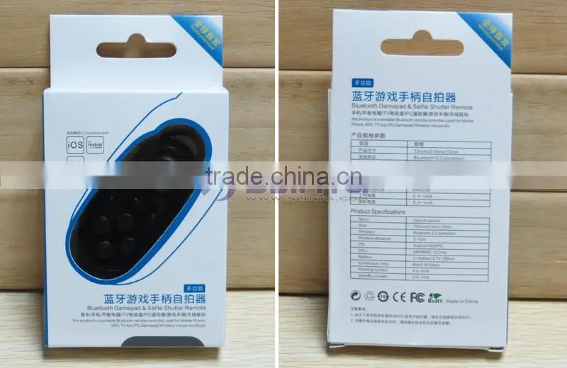 Android Mini Bluetooth Game Controller For iPhone 5 6 iPad 4 Air Mini 3
