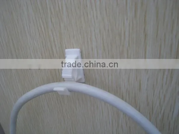 self adhesive plastic wire cable clip