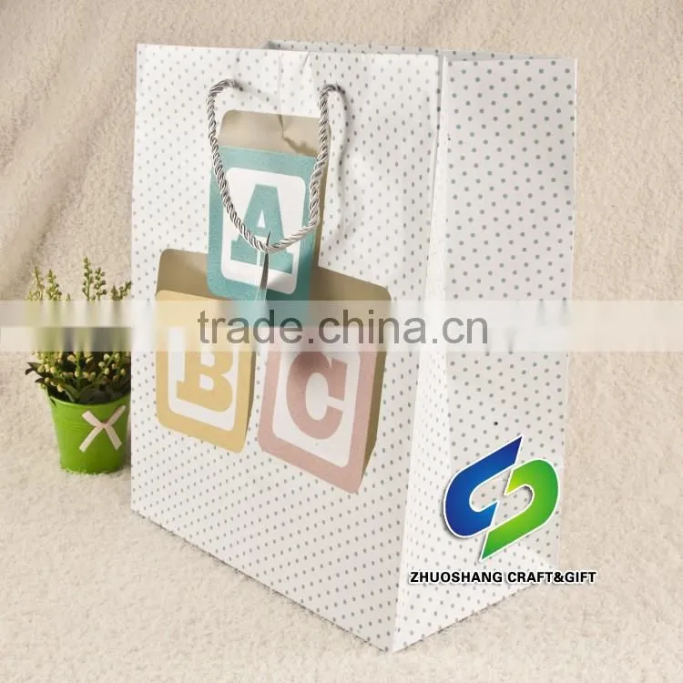 2016 China custom printing paper bag, shopping paper bag,Gift bag