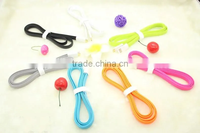 ODM 1inch micro usb cable magnet flat design form alibaba china
