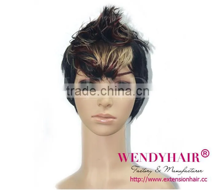 Best quality Wendy woman wig short hair make beautiful for you
