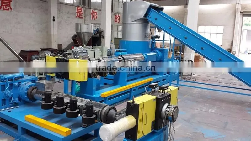 Single screw extruder and double screw extruder