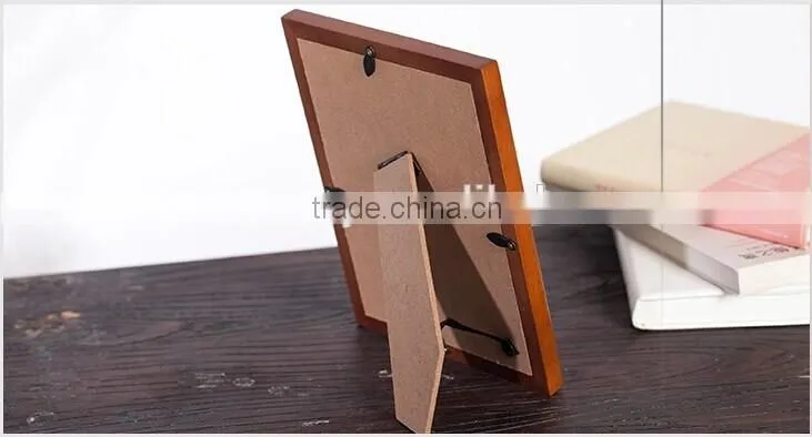 Wooden cheap small picture frames,Shabby chic home decor manufacturer,large round wall picture frames of european style