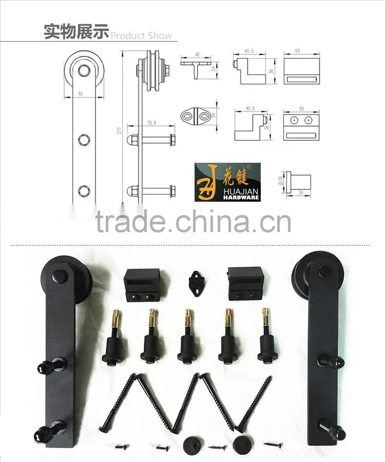 2016 Hot sale sliding wardrobe wooden door roller system