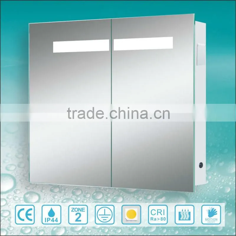 Mirrored Bathroom Cabinet with Light