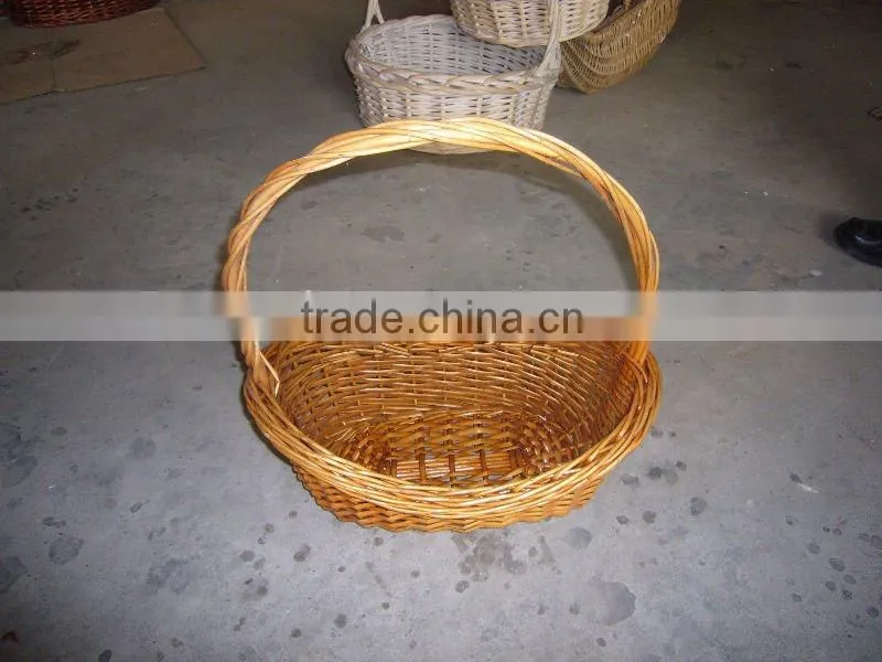 different size and color beautiful willow basket