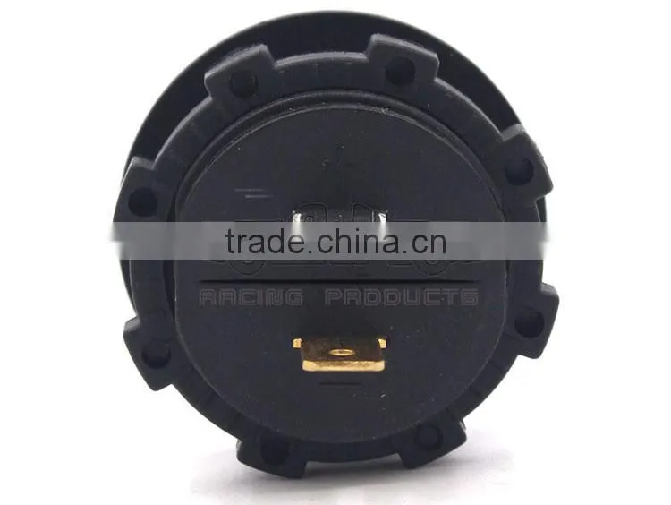BJ-UPS-005 Waterproof Motorcycle LED Digital Voltage Meter Gauge Round Panel