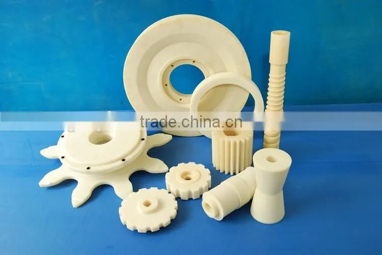 Injection moulding engineering plastic high density HDPE polyethylene screw sheet products